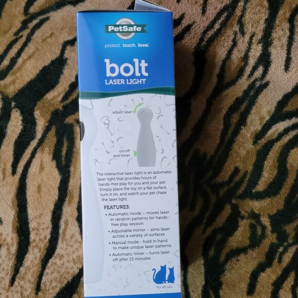 Pet Safe Cat Kitten sm. Lazer Light Toy Hands Free .. New! - Picture 3 of 4